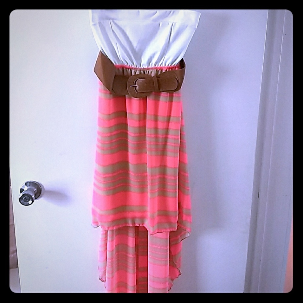 Rue 21 Strapless High-low dress